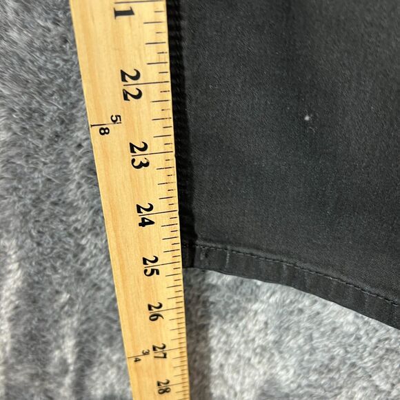 Free People Jeans Womens 29 Black Skinny Tapered Denim Comfort Stretch - Picture 4 of 8